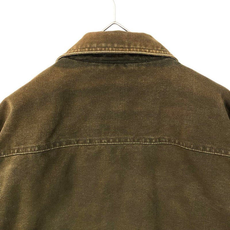965 ジェイクルー J.CREW ダック地 ジャケット Gジャン カーキ 965 ジェイクルー J.CREW ダック地 ジャケット Gジャン カーキ