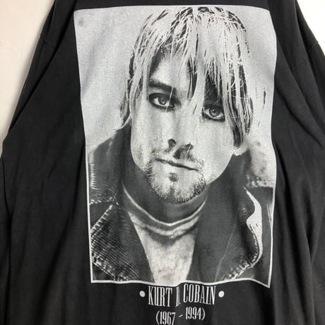 BOOTLEG Nirvana ニルヴァーナ　カートコバーン　ロンT 黒