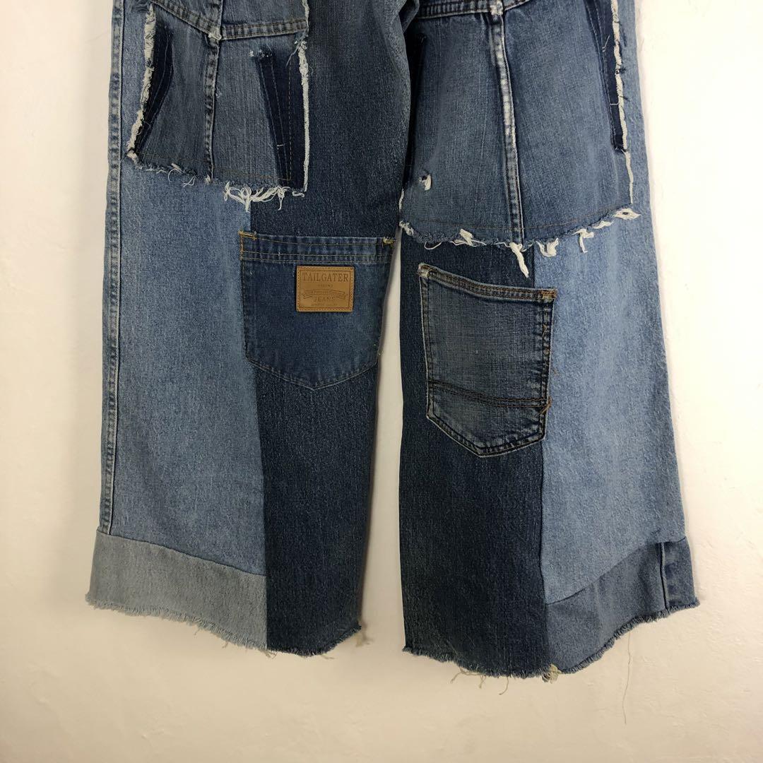 リーバイス リメイク デニム パンツ Gパン 再構築 パッチワーク