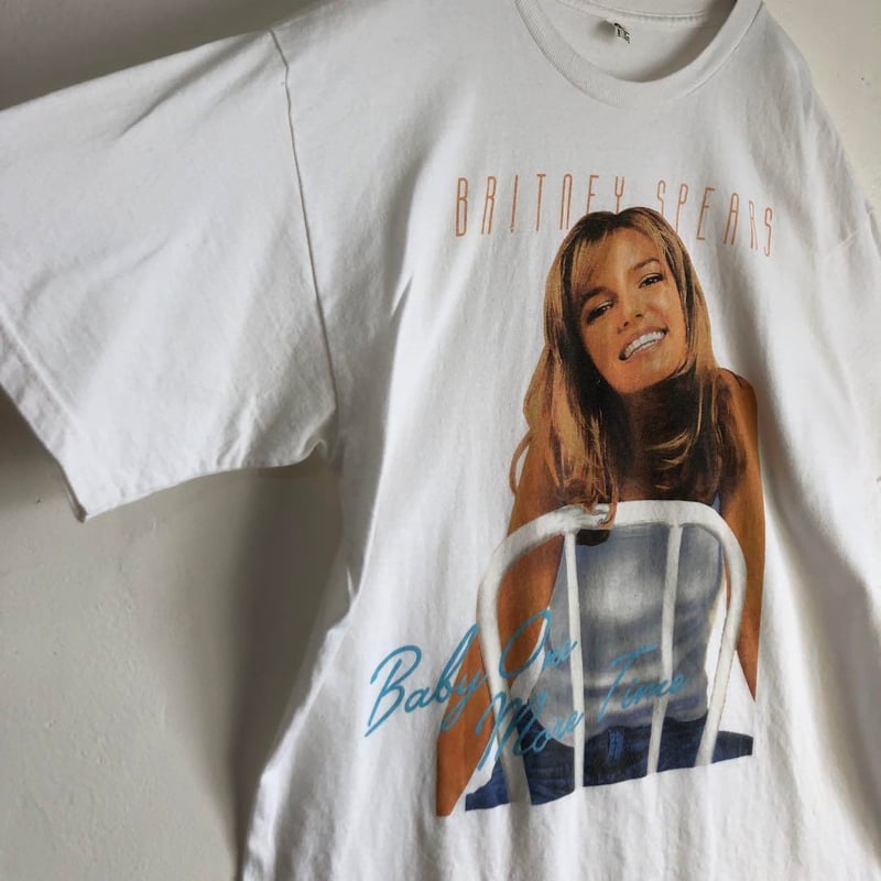 Britney Spears ブリトニースピアーズ ビッグプリント Tシャツ