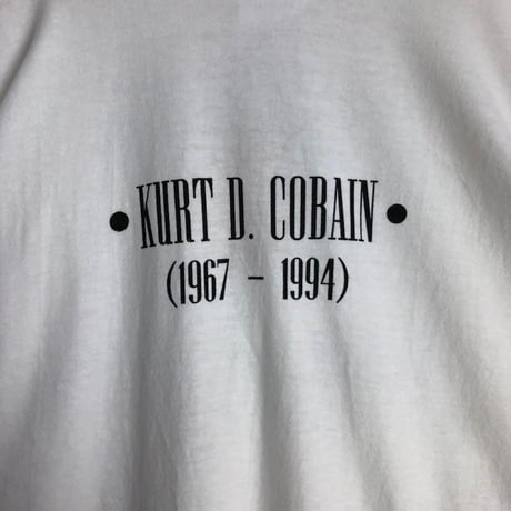 BOOTLEG Nirvana ニルヴァーナ　カートコバーン　ロンT 白