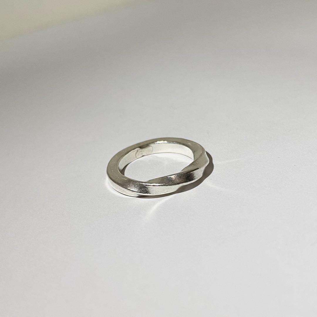 KARENSILVER カレン シルバー 民族 ハンドメイド 捻れ リング 指輪 925