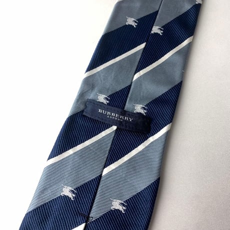 Burberry バーバリー　ロンドン　ネクタイ　ストライプ　シルク