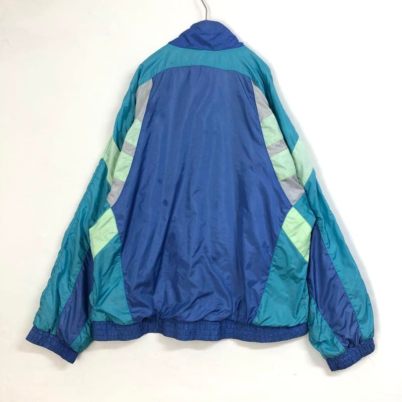 新品☆人気カラー☆アディダス 刺繍ロゴ スリーライン ナイロンジャケット 80's アディダスオリジナルス ジャージ ナイロンジャケット 刺繍 ロゴ