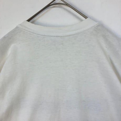 90s シングルステッチ　USA製　米国旗　ビッグロゴ　半袖　Tシャツ
