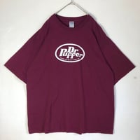Dr Puffer ドクターペッパー　パロディ　半袖　Tシャツ　赤