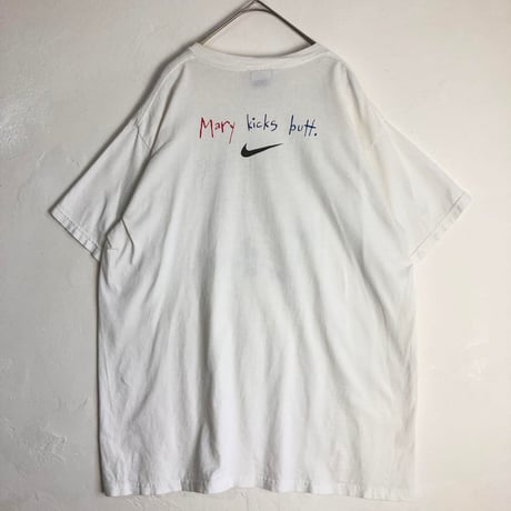USA製　ナイキ　エアー シューズ　半袖　Tシャツ　白
