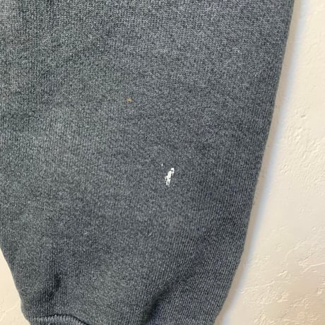 GUESS ゲス　刺繍　ビッグロゴ　スウェット　トレーナー　グレー