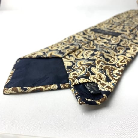 ETRO エトロ　シルク　イタリア製　ペイズリー　総柄　ネクタイ