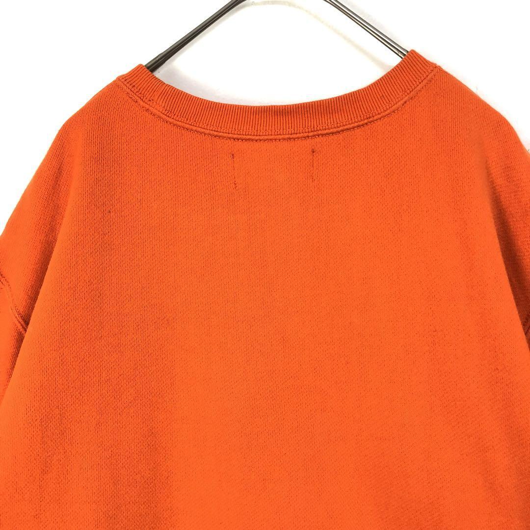 ポロラルフローレン スウェット トレーナー 無地 刺繍 ロゴ オレンジ