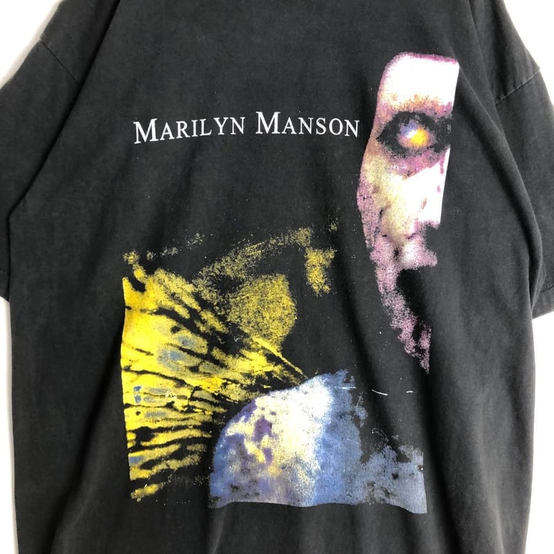BOOTLEG Marilyn Manson マリリンマンソン Tシャツ 黒 | PEACE