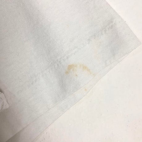 USA製　カレッジ　マサチューセッツ　シングルステッチ　Tシャツ　白