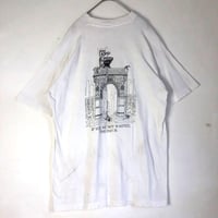 90s シングルステッチ　フルーツオブザルーム　半袖　Tシャツ　白