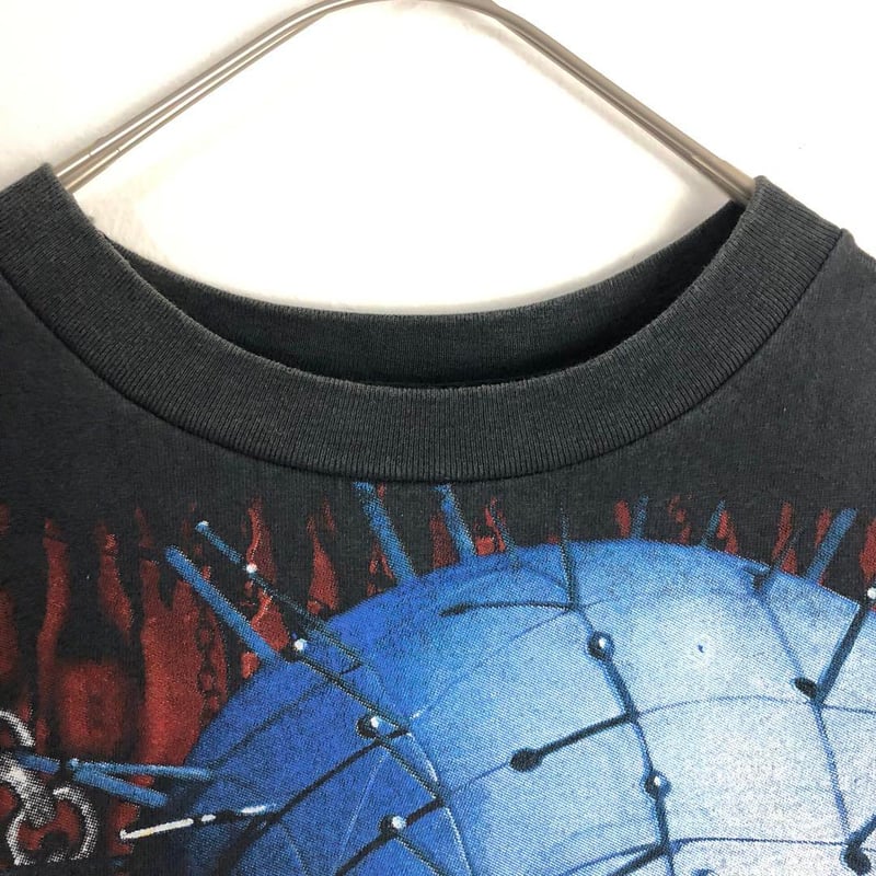 BOOTLEG Hellraiser ヘルレイザー ビッグプリント Tシャツ 黒 | PEAC