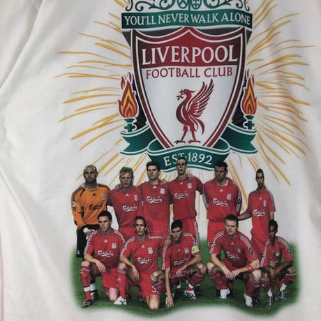 BOOTLEG　LIVERPOOL　リヴァプール　サッカー　Tシャツ　ビッグプリント