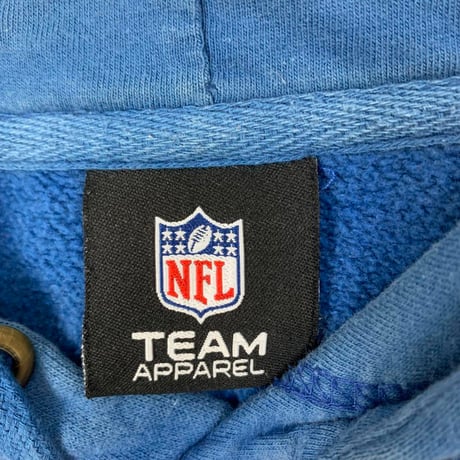 NFL コルツ　アメフト　ビッグロゴ　パーカー　フーディ　青