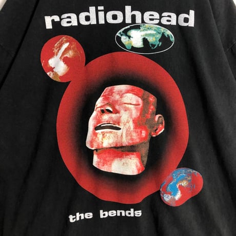 BOOTLEG　rediohead レディオヘッド　ビッグプリント　バンT　Tシャツ