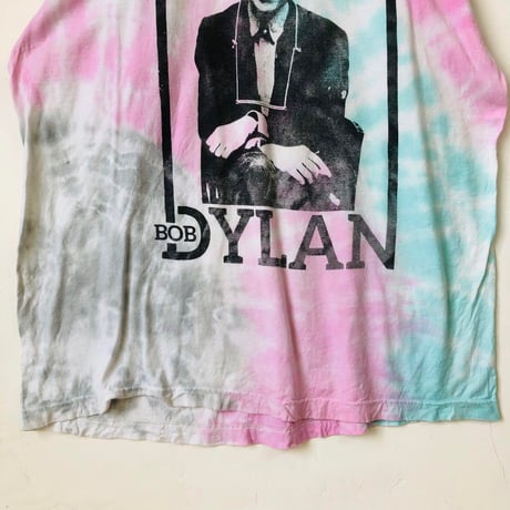 BOB DYLAN ボブディラン　ビッグロゴ　Tシャツ　タイダイ