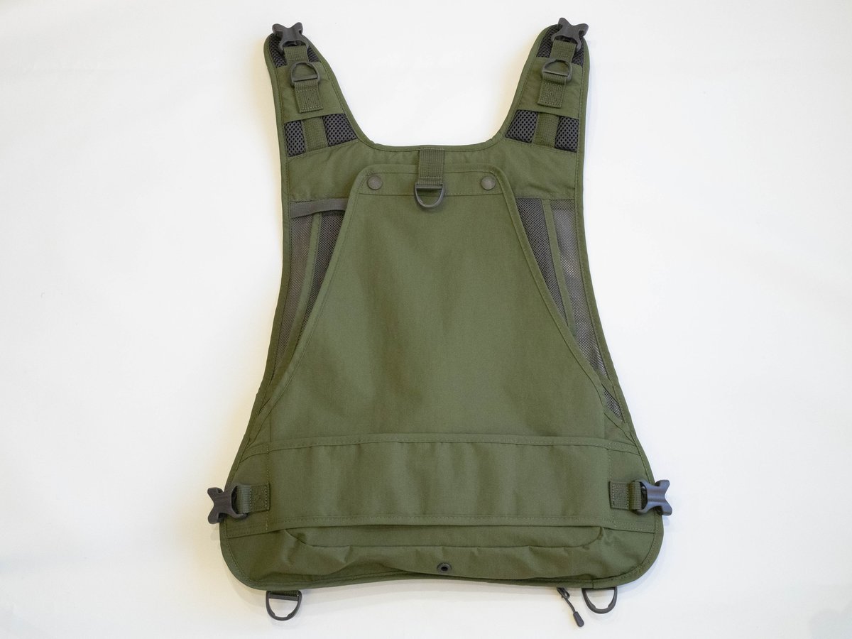 背面パーツ 3Way Trout Fishing Vest Back【3wayトラウトフィッシ