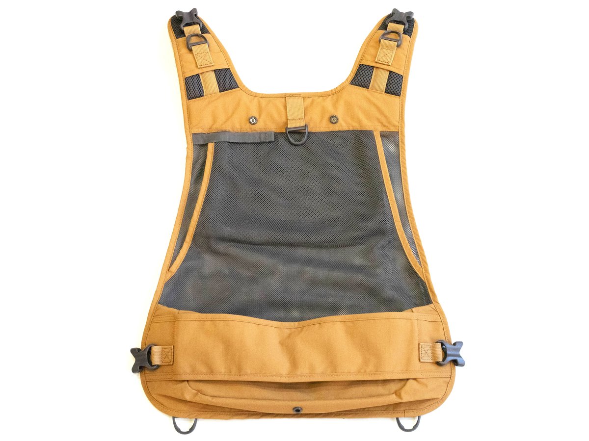 背面パーツ 3Way Trout Fishing Vest Back【3wayトラウトフィッシ