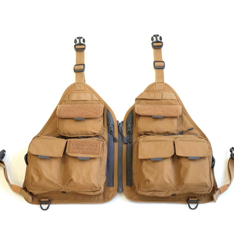 フロントパーツ 3Way Trout Fishing Vest Front【3wayトラウトフ フロントパーツ 3Way Trout Fishing Vest Front【3wayトラウトフ