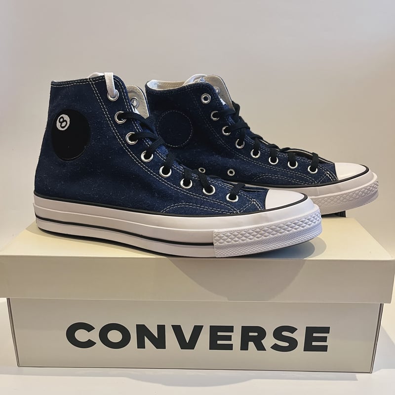 CONVERSE STUSSY CHUCK 70 HI 8 BALL MKfashionS