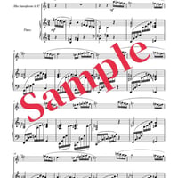 楽譜「猫・ねこ・ネコ」サクソフォーンとピアノ　船橋登美子作曲　保護猫チャリティー