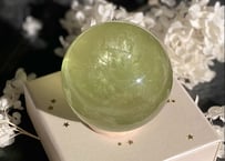 【稀少】香花嶺産 アップルグリーンフローライト／スフィア