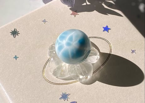 【海の宝石】 ハイクオリティラリマーのスフィア
