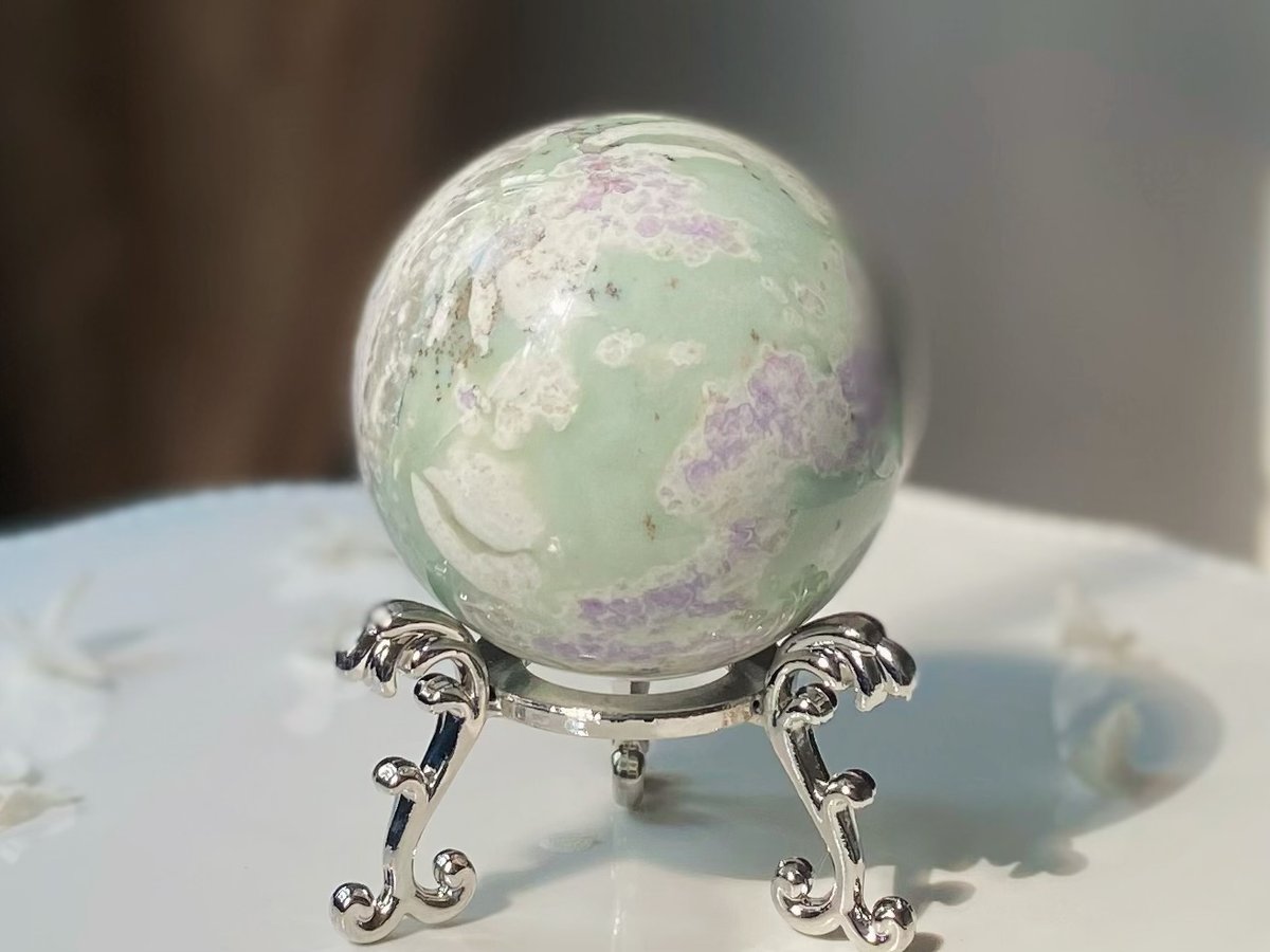 限定 ラベンダーグリーンジェイド ピースジェイド スフィア newタイプ ① 限定 ラベンダーグリーンジェイド ピースジェイド スフィア new