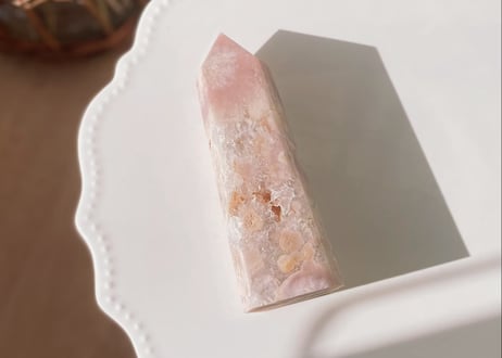 チェリーブロッサムアゲート(桜瑪瑙)のタワー
