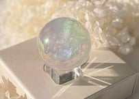 【OUTLET】レインボーオーラ水晶のスフィア