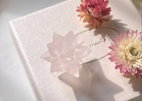 【次元上昇の乗り物】 ローズクォーツのアステロイド