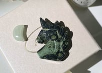 【魔よけ】クロコダイル・ジャスパーのユニコーン