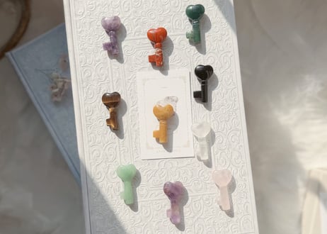 【ご自愛タイム】ローズクォーツの鍵