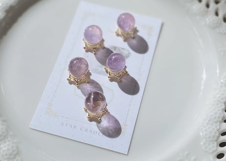 【魔女の道具】アメジストのミニチュア水晶玉