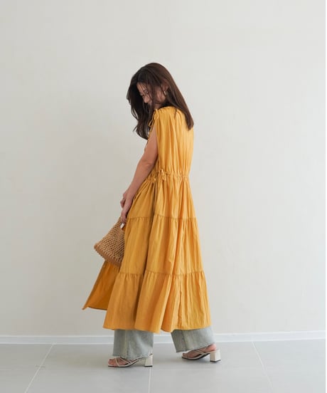 Tiered one-piece | マスタード