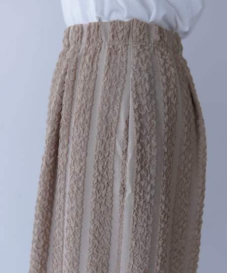 line tight skirt｜ベージュ
