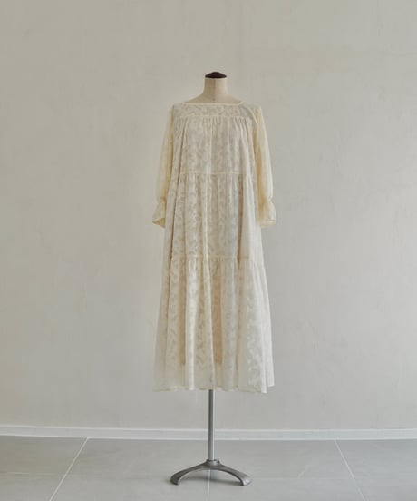 jacquard one-piece｜アイボリー