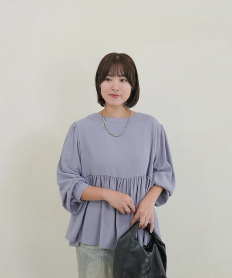 2way peplum blouse｜ラベンダー