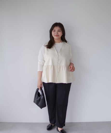 vest blouse｜アイボリー