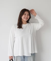 Asymmetric shirt | ピンク | MI AND MOU