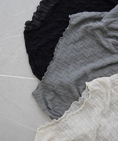 sheer pullover｜オフホワイト