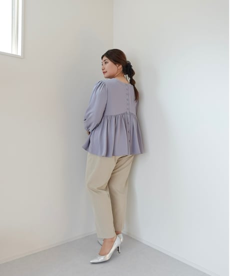 2way peplum blouse｜ラベンダー