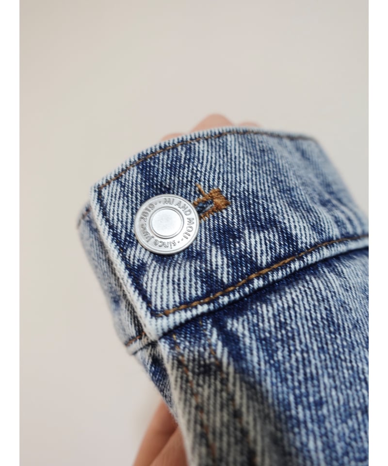 mi and mou tailored denim jacket ジャケット mi and mou tailored denim jacket ジャケット