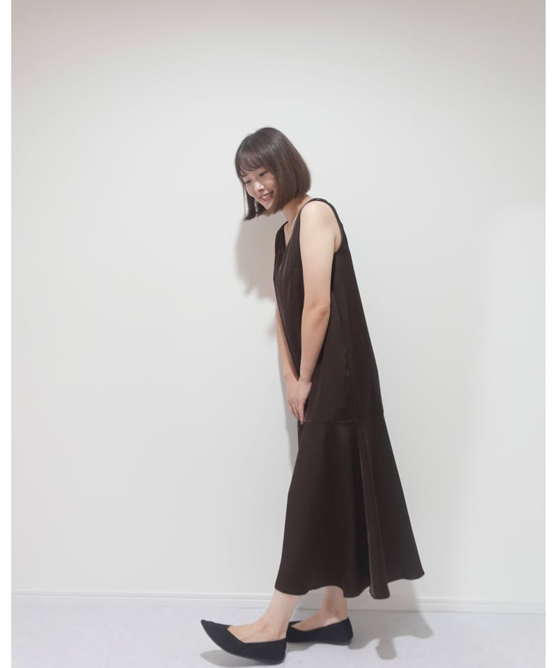 size1/ワンピース【ブラウン】 | MI AND MOU 