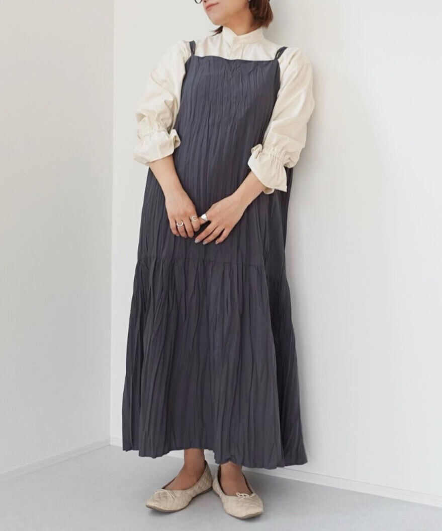 SI193)新品☆總レース LONDON CHICHI たらしい ワンピース M