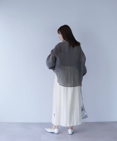 line tight skirt｜アイボリー