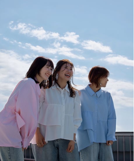 Asymmetric shirt | ピンク
