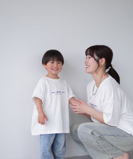 キッズロゴ刺繍Tシャツ｜110-120